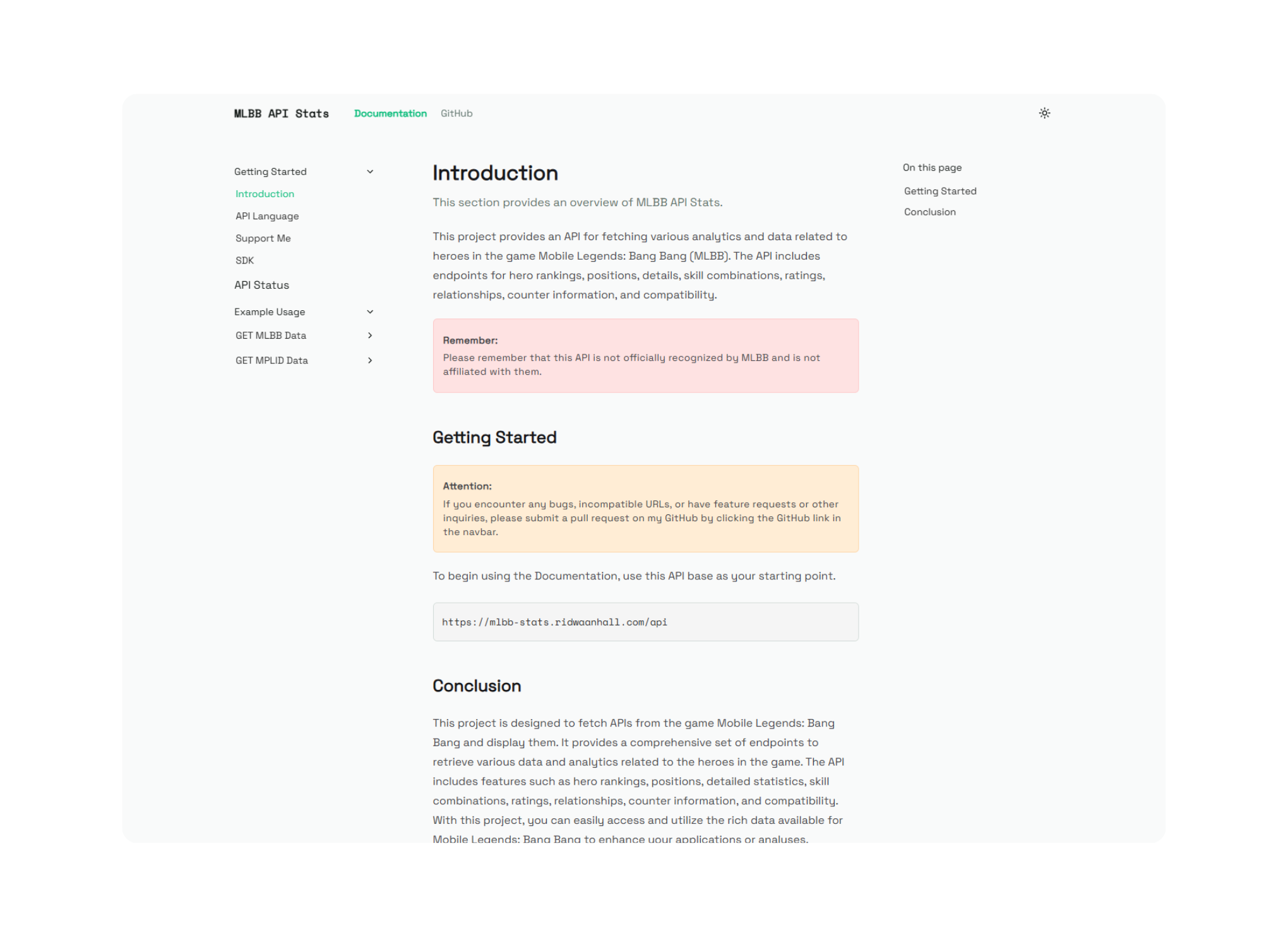 MLBB Stats Documentation